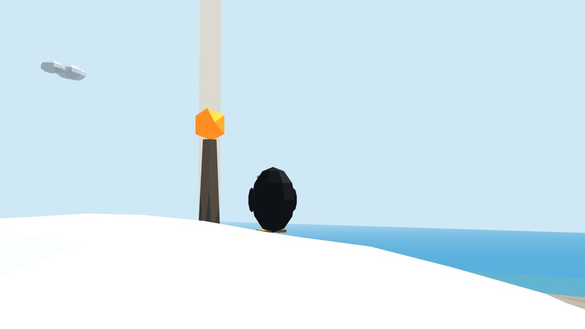 A Ilha do Pinguim, jogo feito em casa